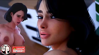 Horny Milfy stepmom all over huge melons and big botheration seduced stepson - Hottest sexiest moments. - (Milfy City - Linda)